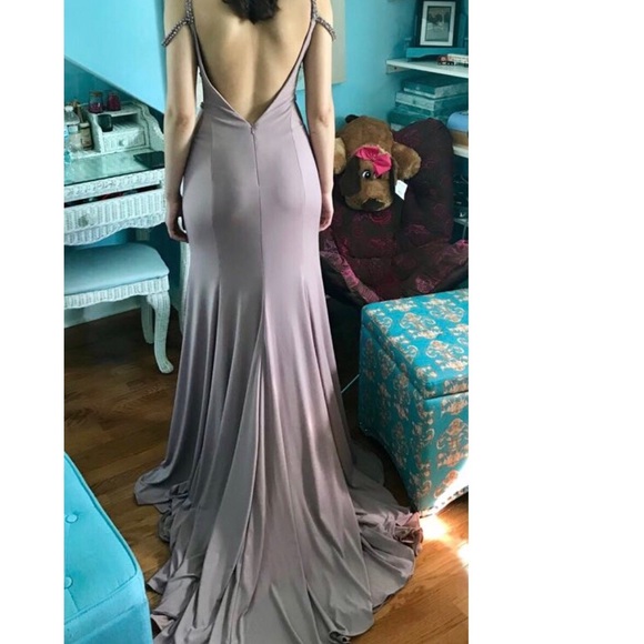 light pink/champagne/rose prom dress - Picture 4 of 8